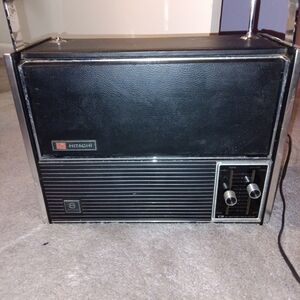 Hitachi Black Portable Radio with Superior Sound